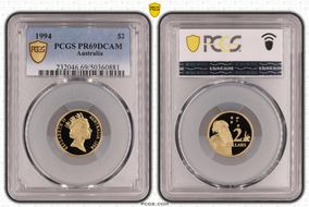 1994 $2 PR69DCAM