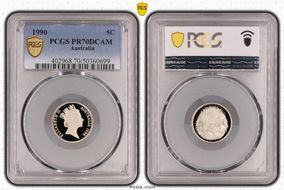 1990 5C PR70DCAM