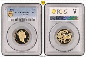 1995 $1 PR69DCAM