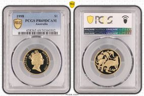 1998 $1 PR69DCAM