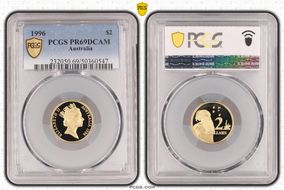 1996 $2 PR69DCAM