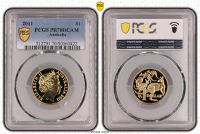 2011 $1 PR70DCAM