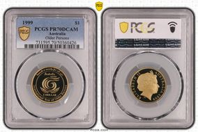 1999 $1 Older Persons PR70DCAM