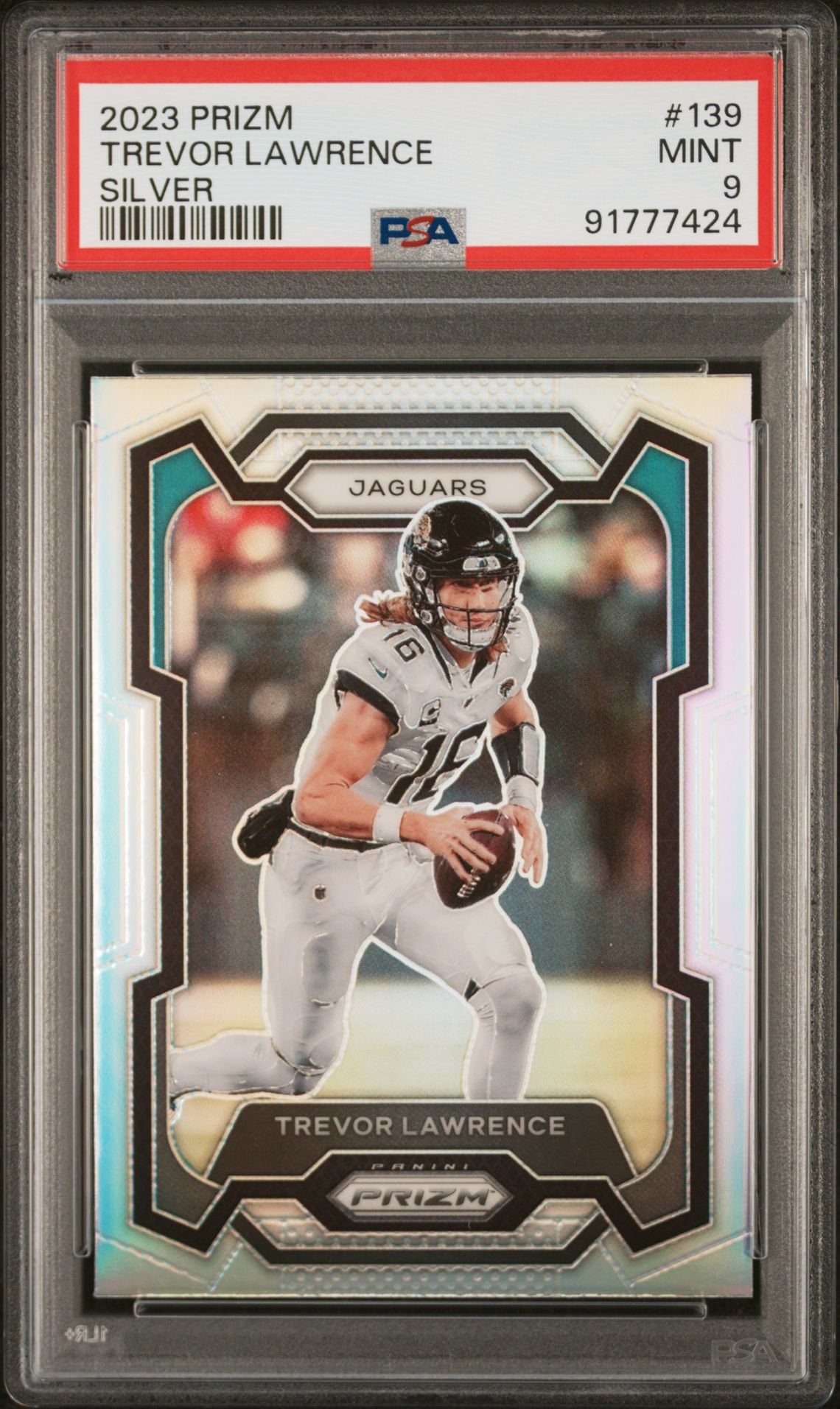 2023 Panini PANINI PRIZM SILVER PRIZM #139 Trevor Lawrence front