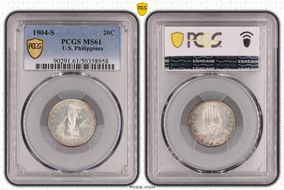1904-S 20C MS61