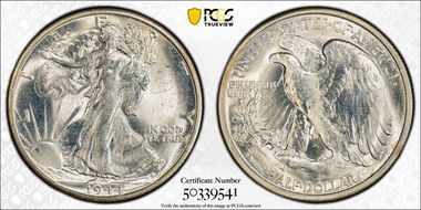 1944-S/S 50C RPM, FS-502 MS64