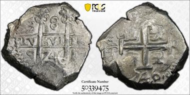 1746-P q 8 R Calico-1589 AU58