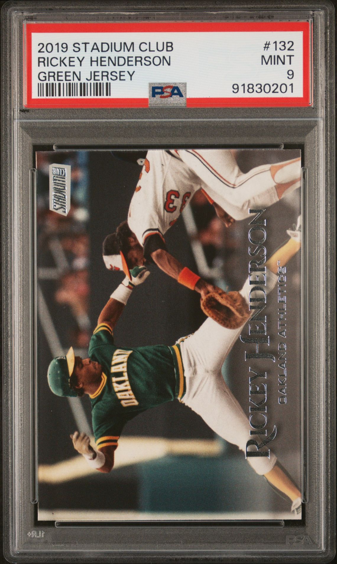2019 Topps STADIUM CLUB #132 Rickey Henderson front