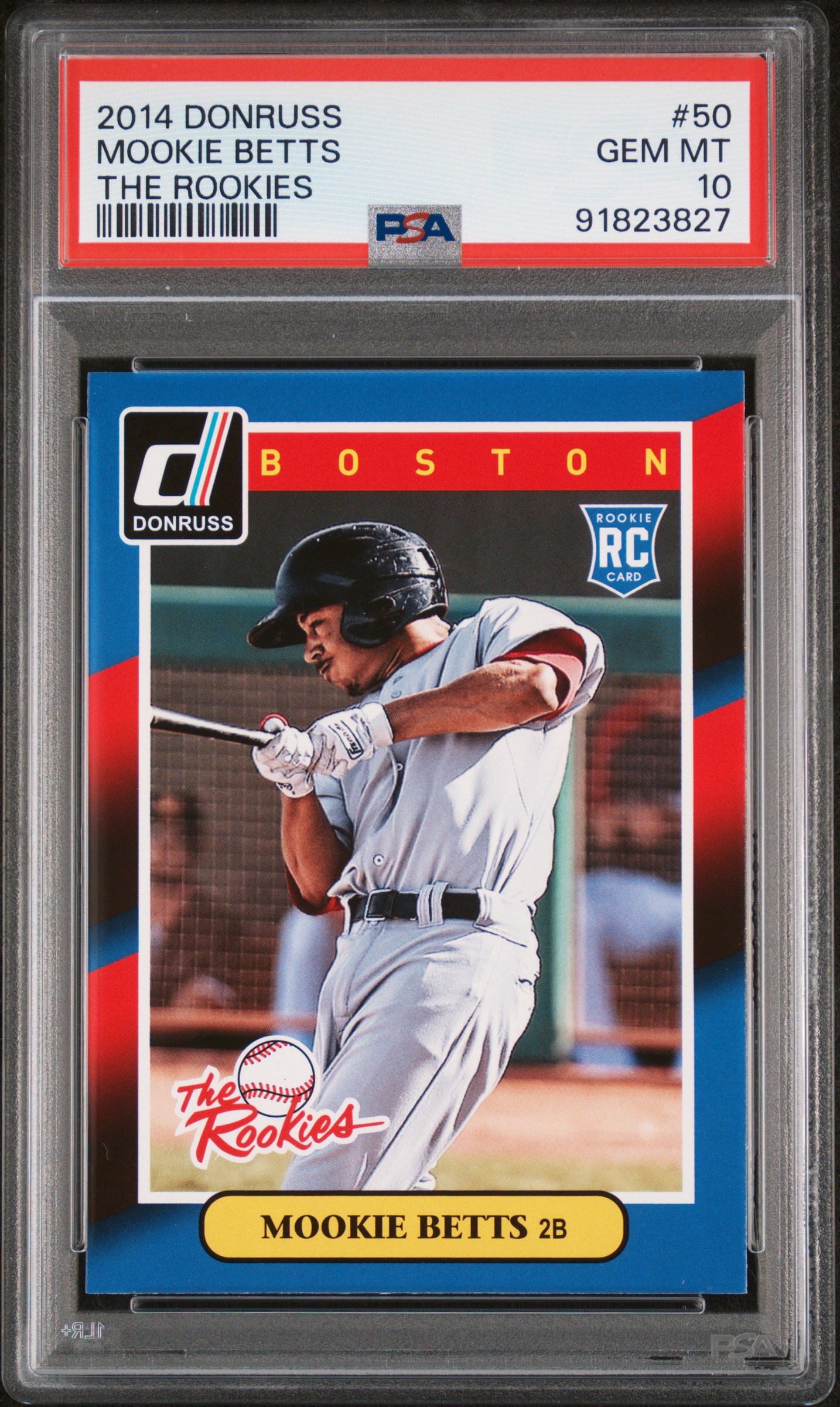 Mookie Betts 2014 Donruss The Rookies