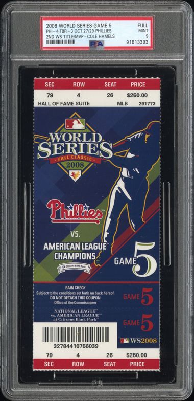 PHILLIES 2nd WS TITLE, COLE HAMELS MVP