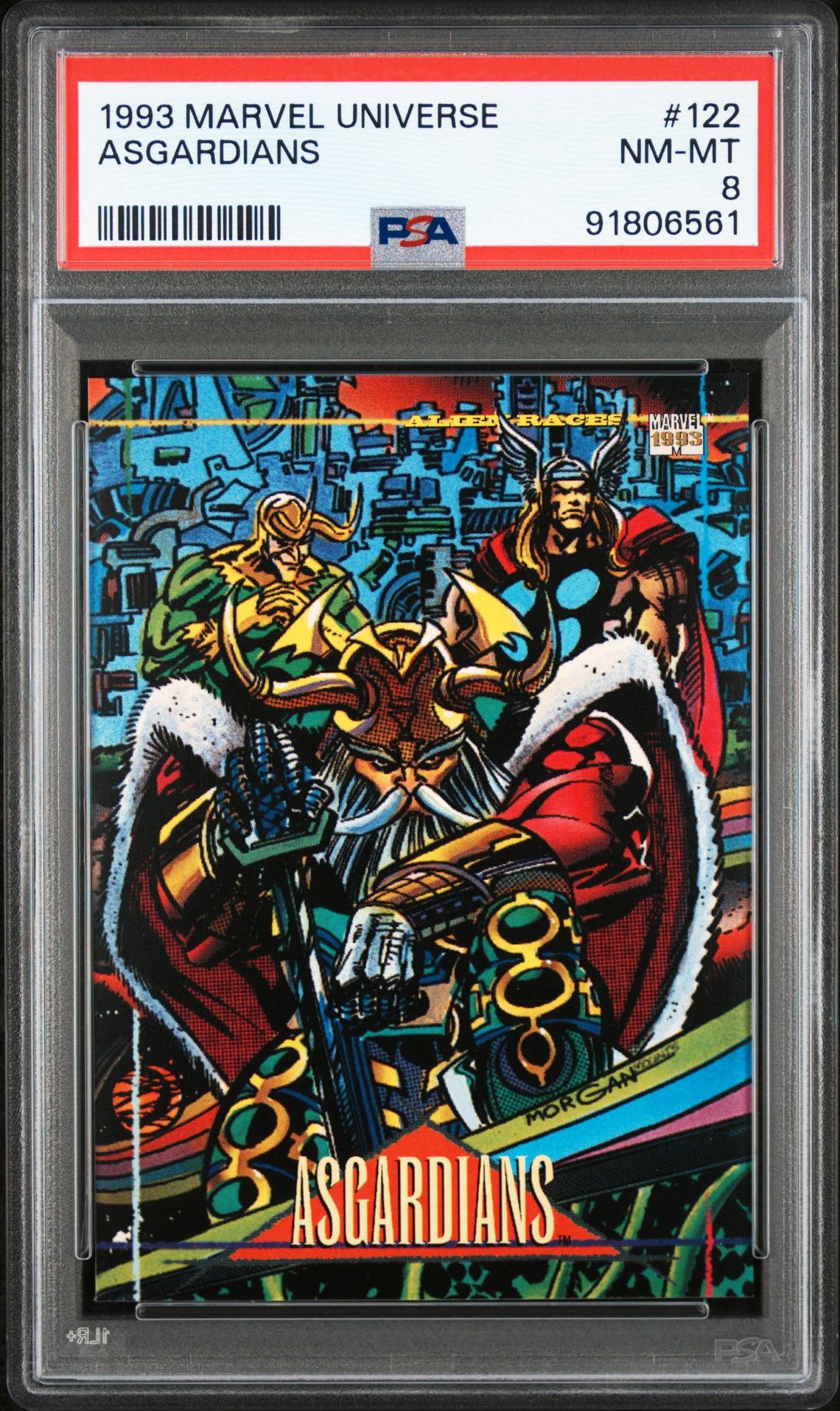 1993 Marvel MARVEL UNIVERSE #122 Asgardians front