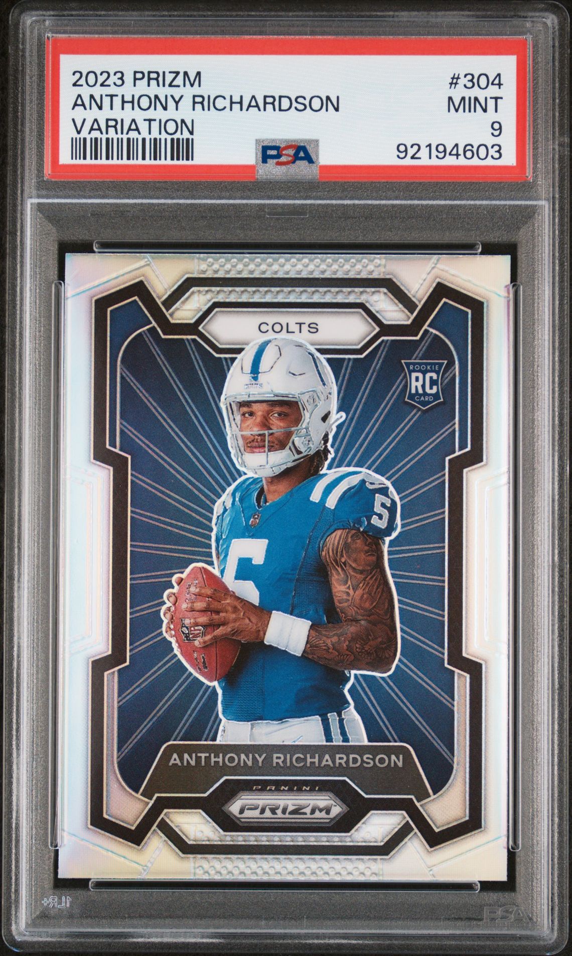 2023 Panini PANINI PRIZM VARIATION #304 Anthony Richardson front