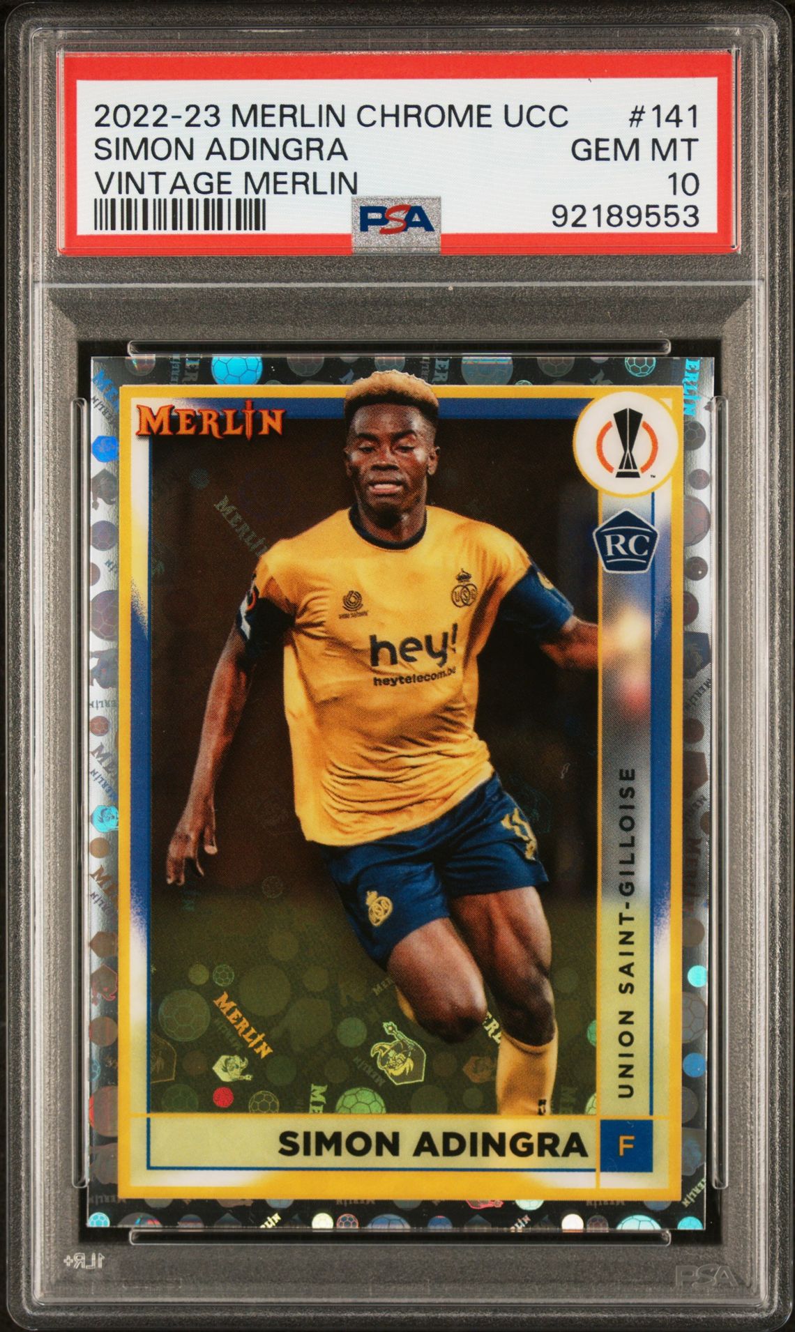 2022-23 Topps Topps Merlin Chrome Uefa Club Competitions #141 Simon Adingra front