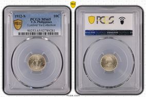 1912-S 10C MS65