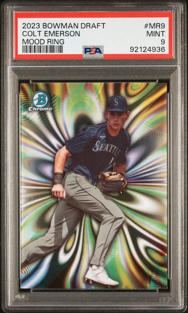 2023 Bowman Bowman Draft #MR9 Colt Emerson Mood front