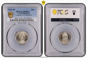1929-M 20C MS66+