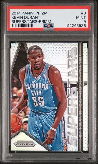 2014 Panini Prizm Prizm #3 Kevin Durant front