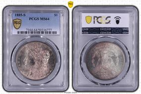 1885-S $1 MS64