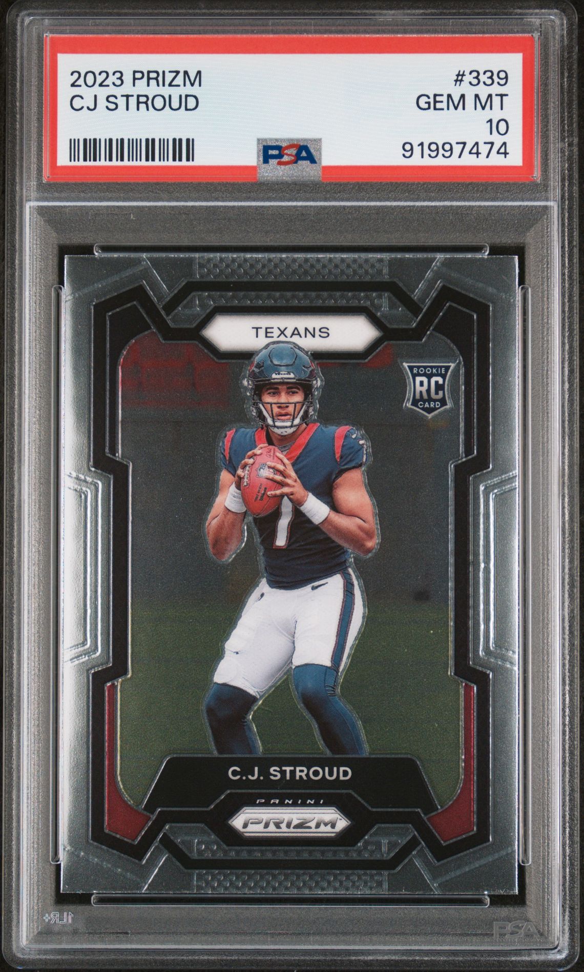 2023 Panini PANINI PRIZM RED WAVE #339 Cj Stroud front
