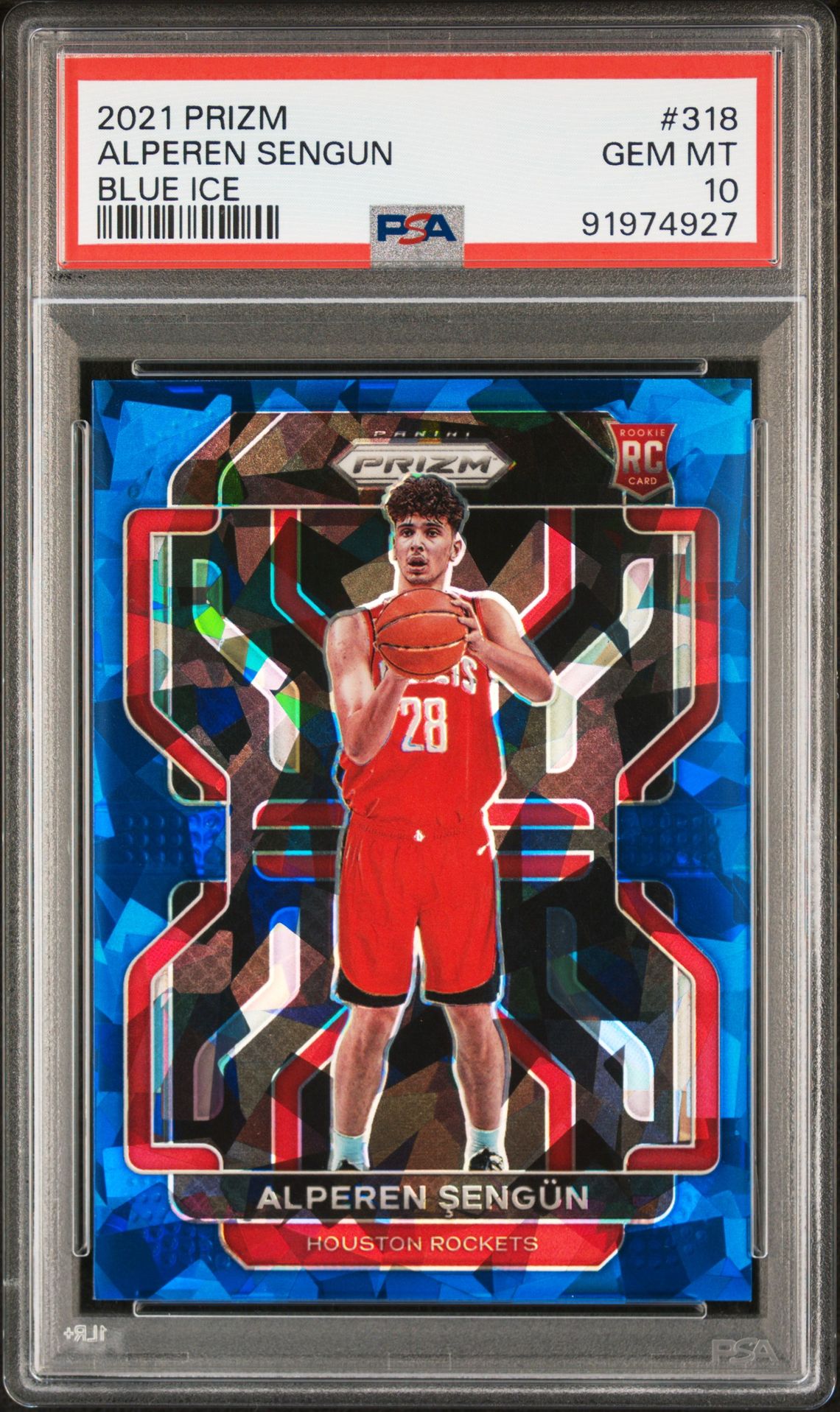 2021 Panini PANINI PRIZM NBA 75TH PRIZM #318 Alperen Sengun front