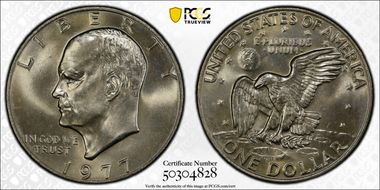 1977 $1 MS65