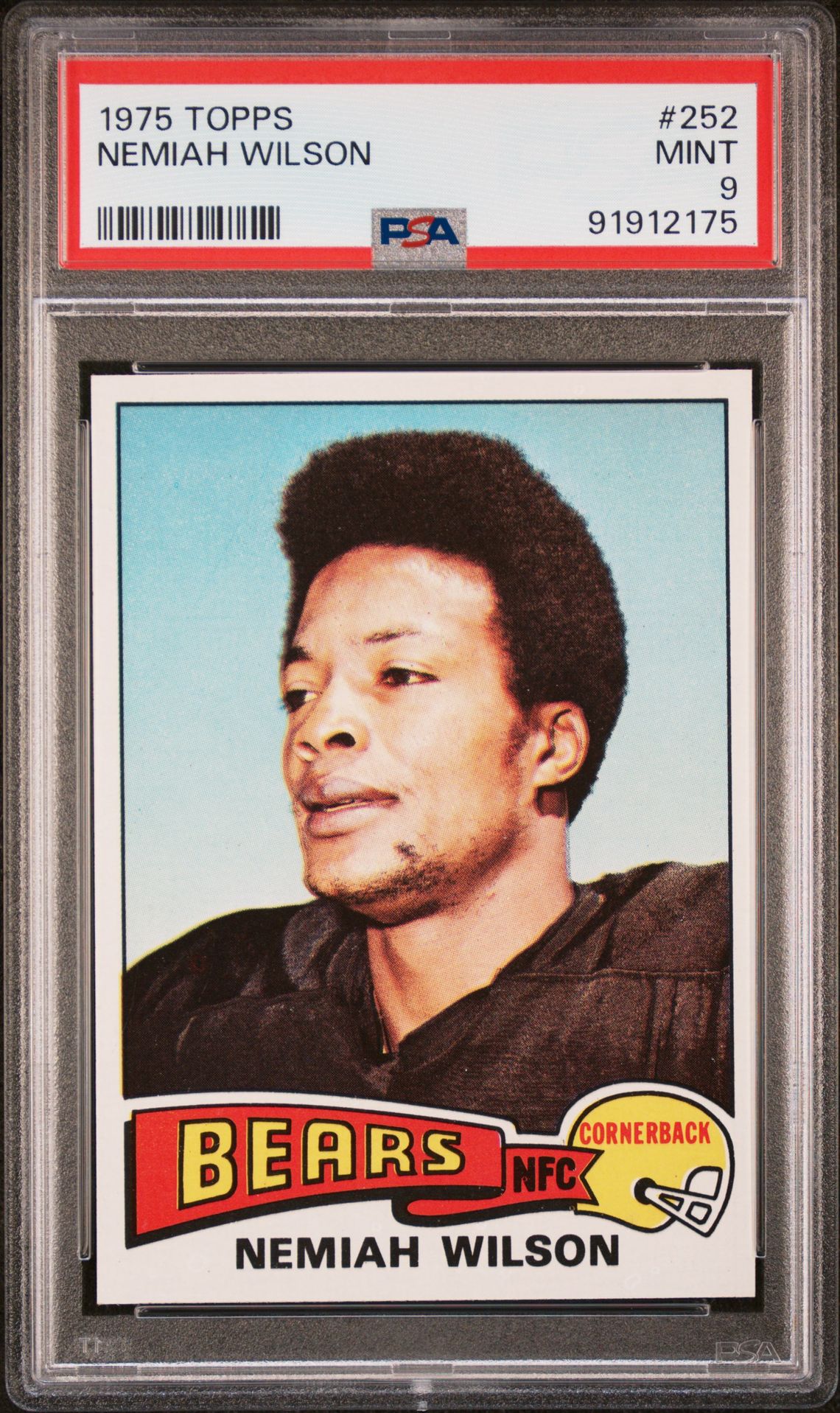 1975 Topps #252 Nemiah Wilson front