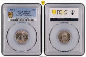 1909-S 20C MS64