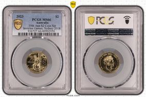 2023 $2 35th Ann $2 Coin Set Invictus Games, Sydney 2018 MS66