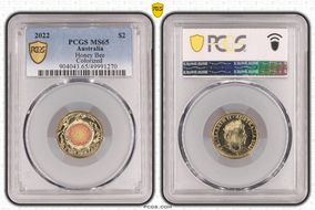 2022 $2 Honey Bee Colorized MS65