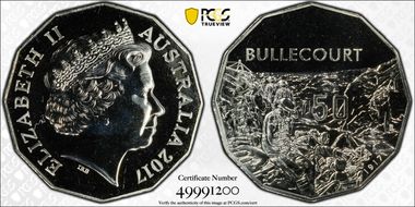 2017 50C Bullecourt MS69
