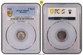 1966 5 Bani MS64