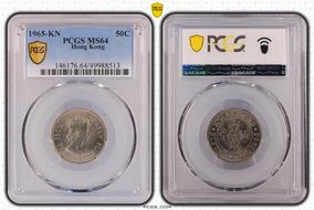 1965-KN 50C MS64