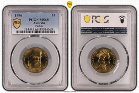 1996 $1 Parkes MS68