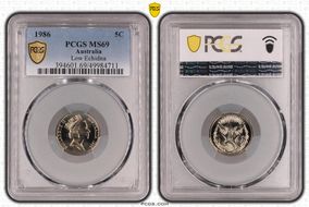 1986 5C Low Echidna MS69