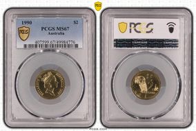 1990 $2 MS67