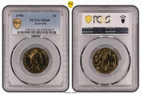 1998 $1 MS68