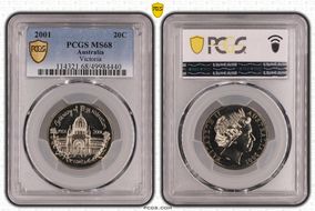 2001 20C Victoria MS68