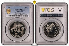 2012 50C Bombing - Map MS66