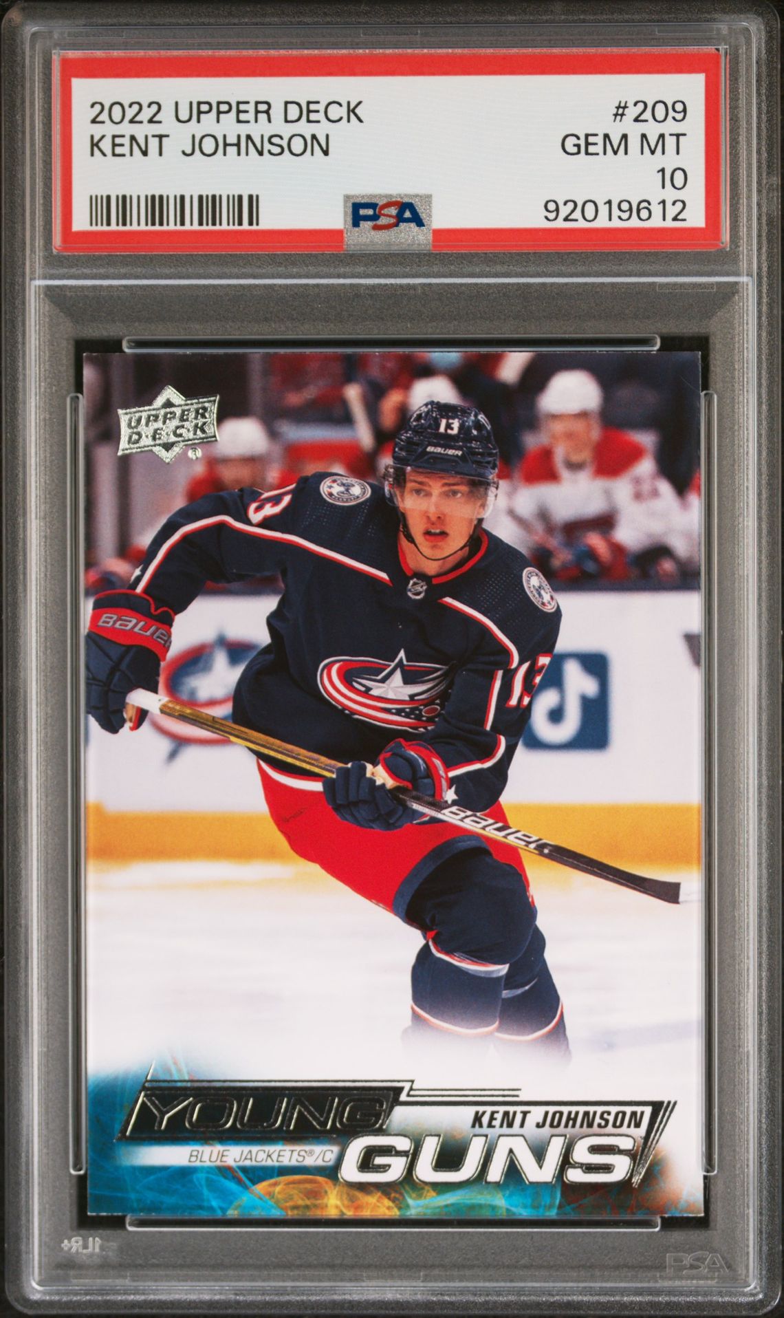 2022 Upper Deck UPPER DECK #209 Kent Johnson front