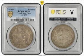 1896-A Piastre Lec-278 XF45