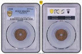 1938 25 Para MS62BN