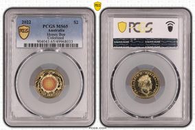 2022 $2 Honey Bee Colorized MS65