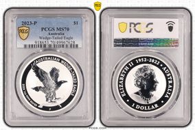 2023-P $1 Wedge-Tailed Eagle MS70