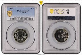 2012 € 1 MS69