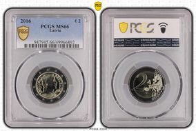 2016 € 2 MS66