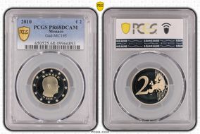 2010 € 2 Gad-MC195 PR68DCAM