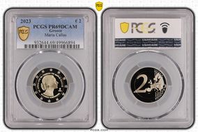 2023 € 2 Maria Callas PR69DCAM