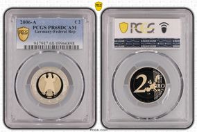 2006-A € 2 PR68DCAM