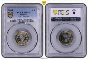 2008 € 1 2007 Reverse MS67