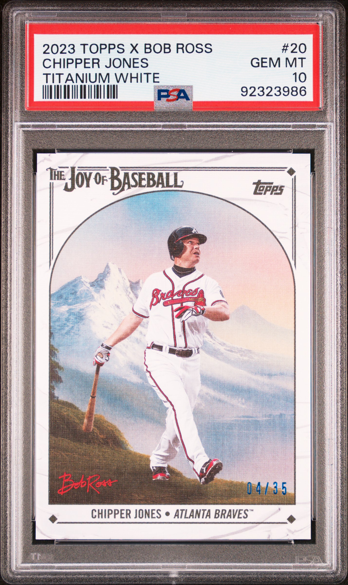 Freddie's Collection's 2023 Topps X Bob Ross The Joy Of Baseball